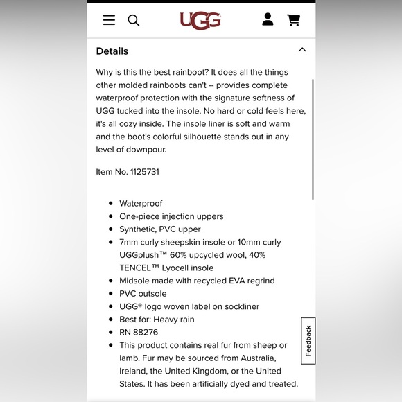 UGG Drizlita Taffy Pink - Picture 5 of 6